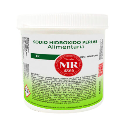 SODIO HIDROXIDO PERLAS ALIM. 1 K