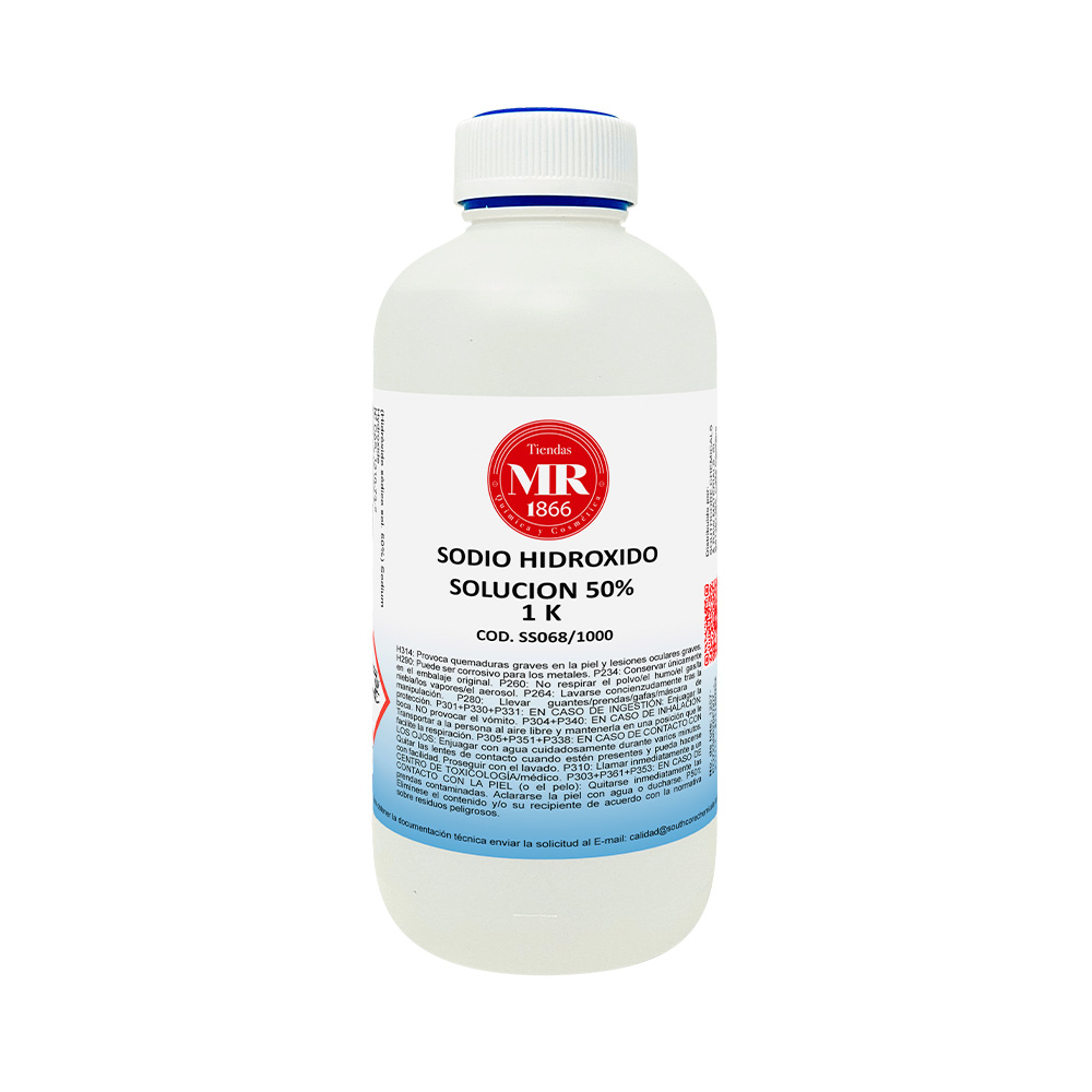 SODIO HIDROXIDO SOLUCION 50% 1L