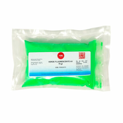 VERDE FLUORESCENTE AV  75 gr
