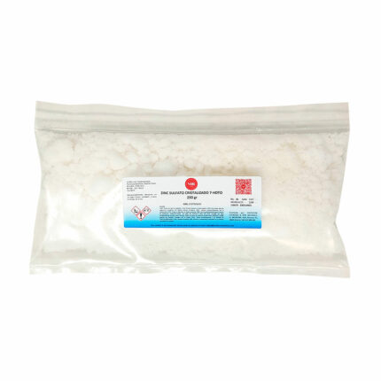 ZINC SULFATO CRISTALIZADO 7-HDTO 250 gr