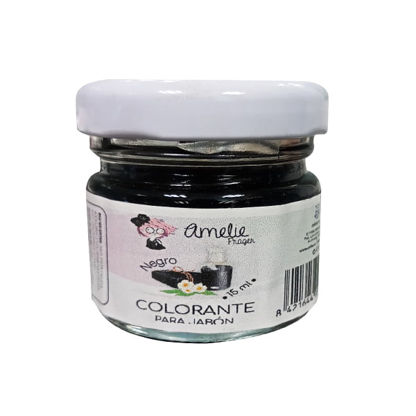 colorante para jabón negro