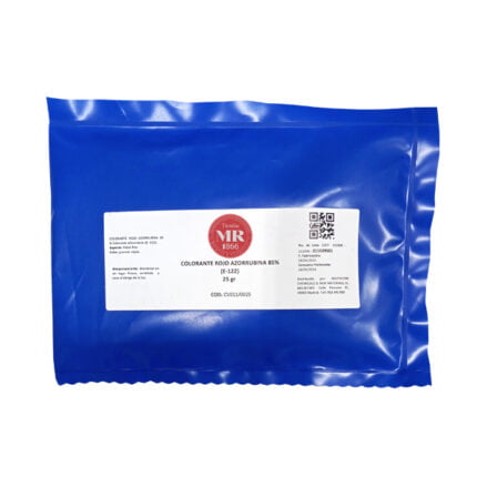 COLORANTE ROJO AZORRUBINA 85% (E-122) 25 gr
