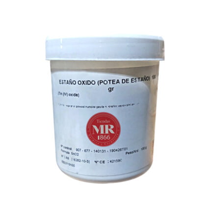 ESTAÑO OXIDO (POTEA DE ESTAÑO)  100 gr