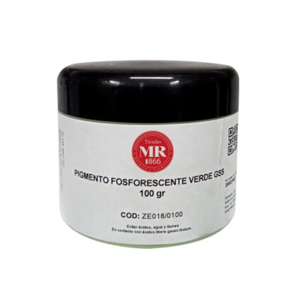 PIGMENTO FOSFORESCENTE VERDE GSS 100 gr