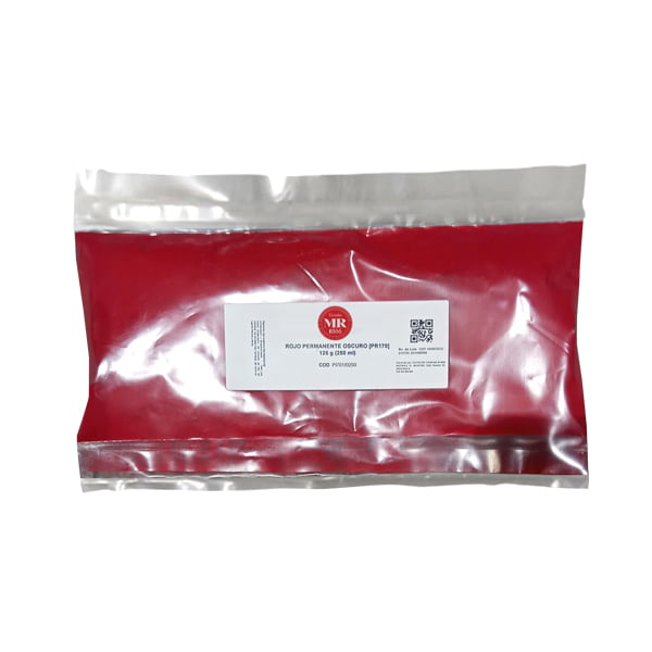 rojo permanente oscuro (PR170) 125gr (250ml)