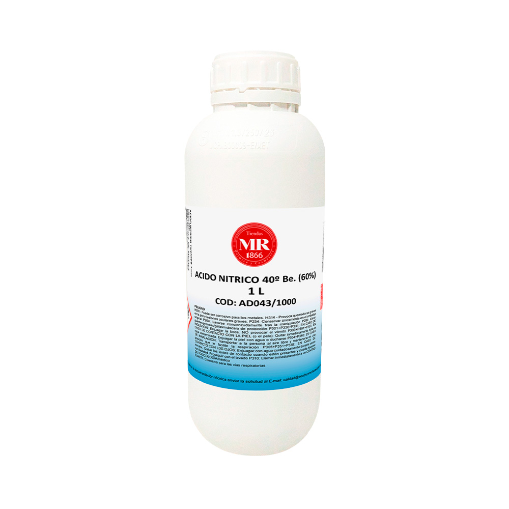ACIDO NITRICO 40º 60% 1L 2