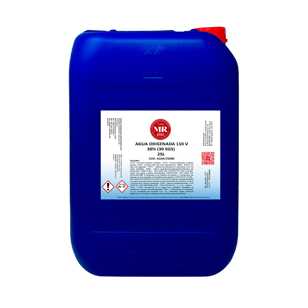AGUA OXIGENADA 30% 25L