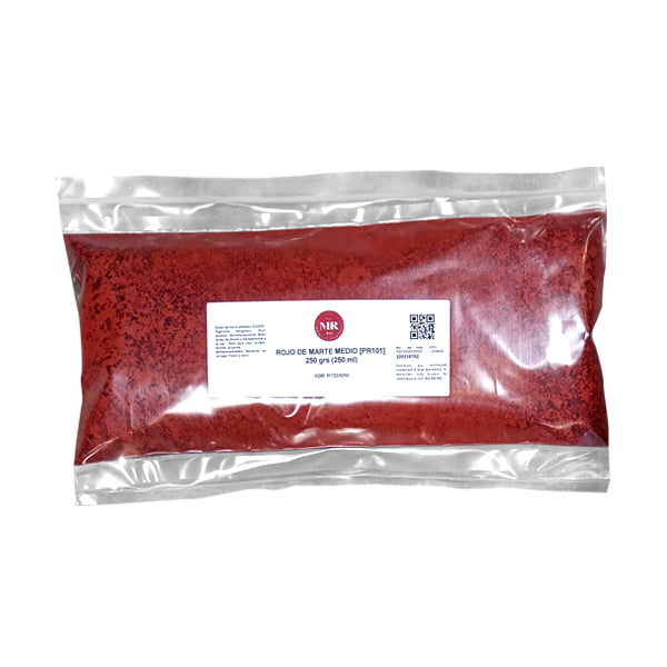 rojo de marte medio (PR101) 250g (250ml)
