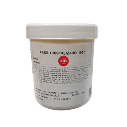 TIMOL CRISTALIZADO  100 gr