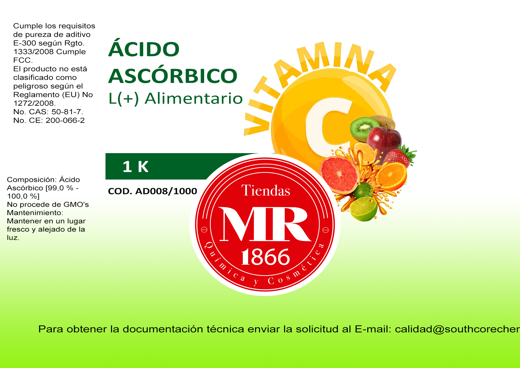 ACIDO ASCORBICO 1 K