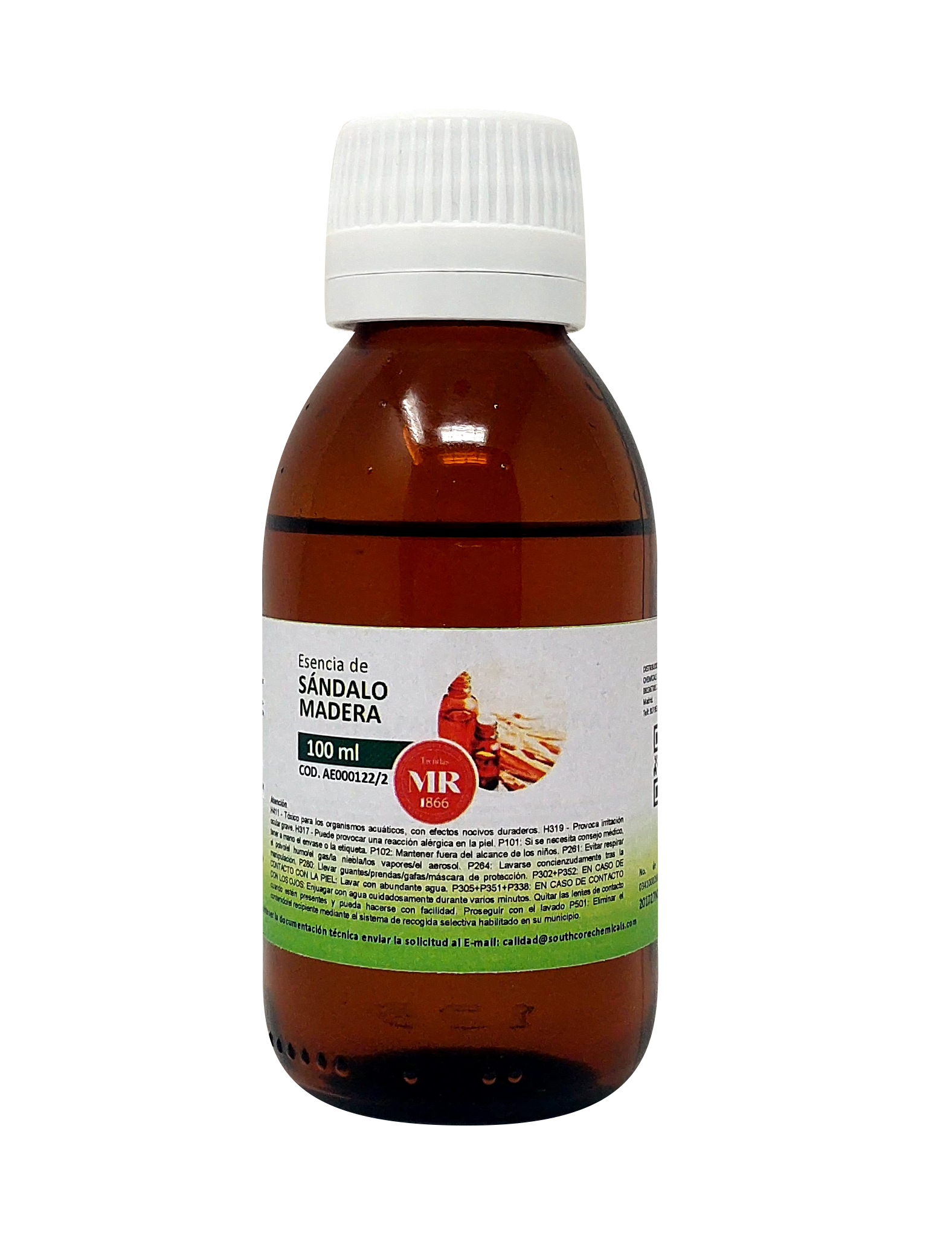 ESENCIA DE SANDALO MADERA 100 ml