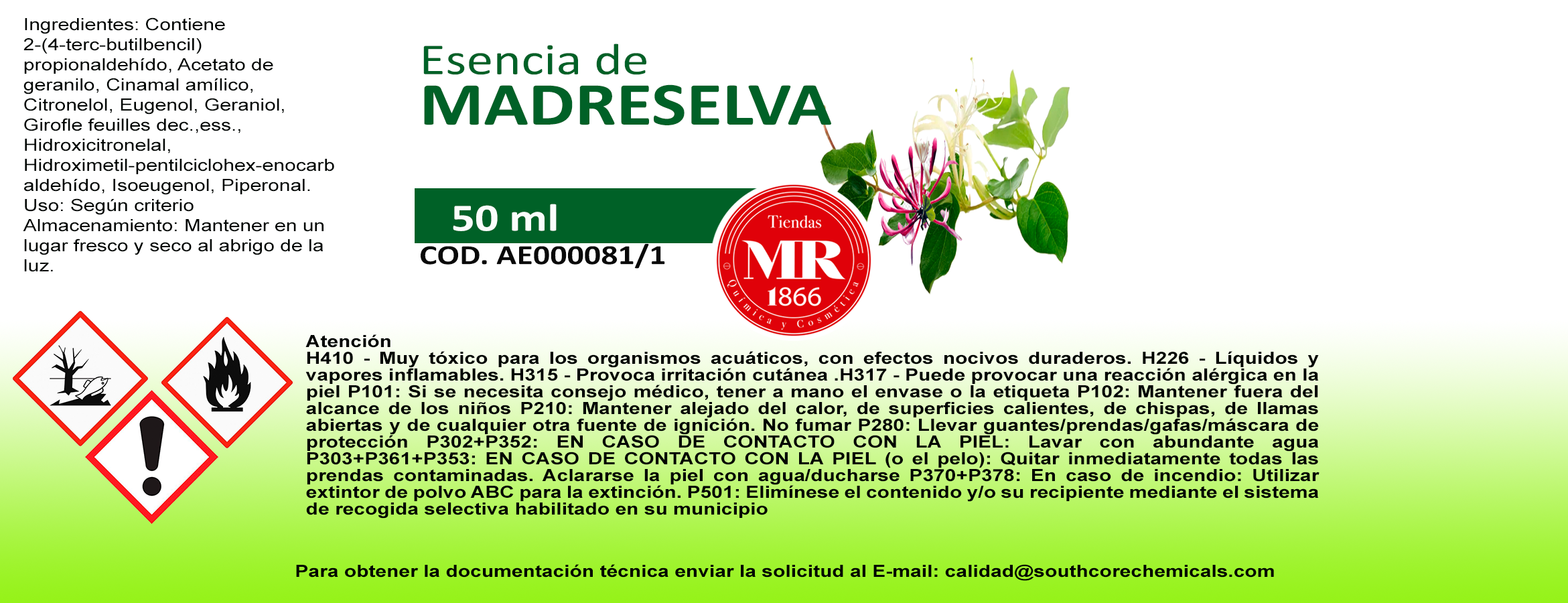 ESENCIA MADRE SELVA 50 ml