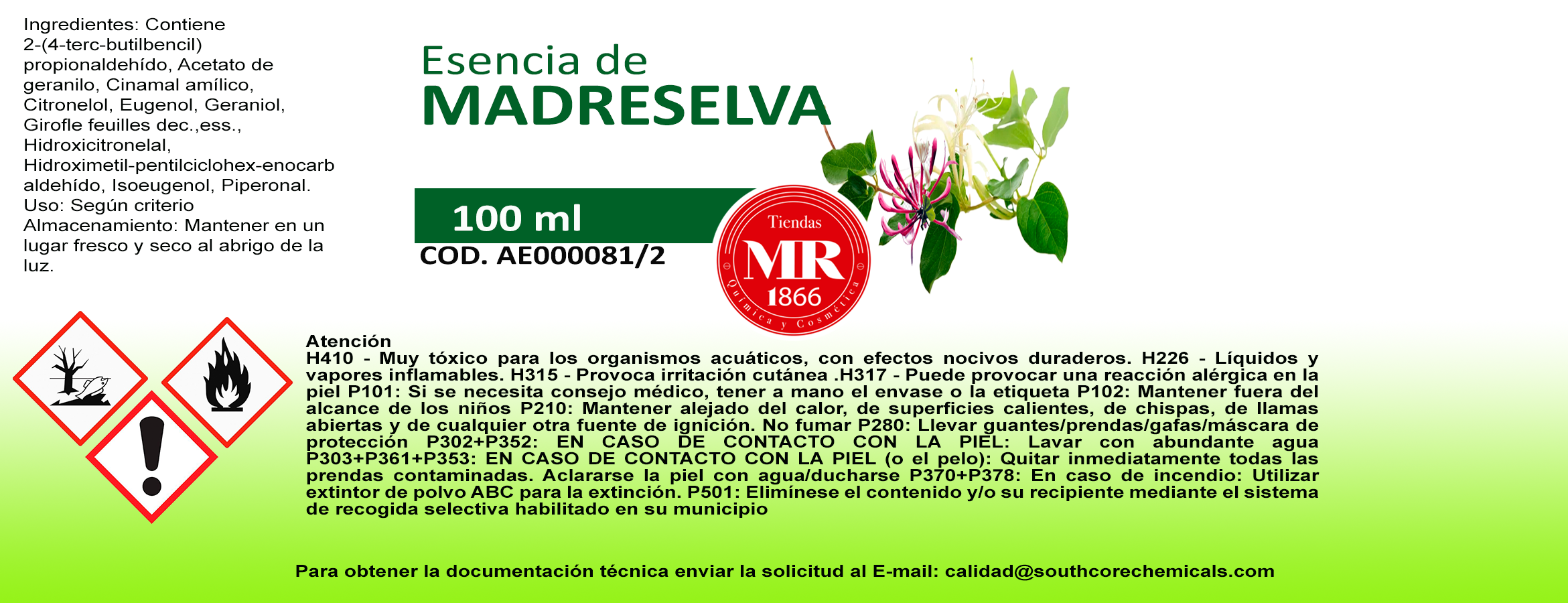 ESENCIA MADRESELVA 100 ml
