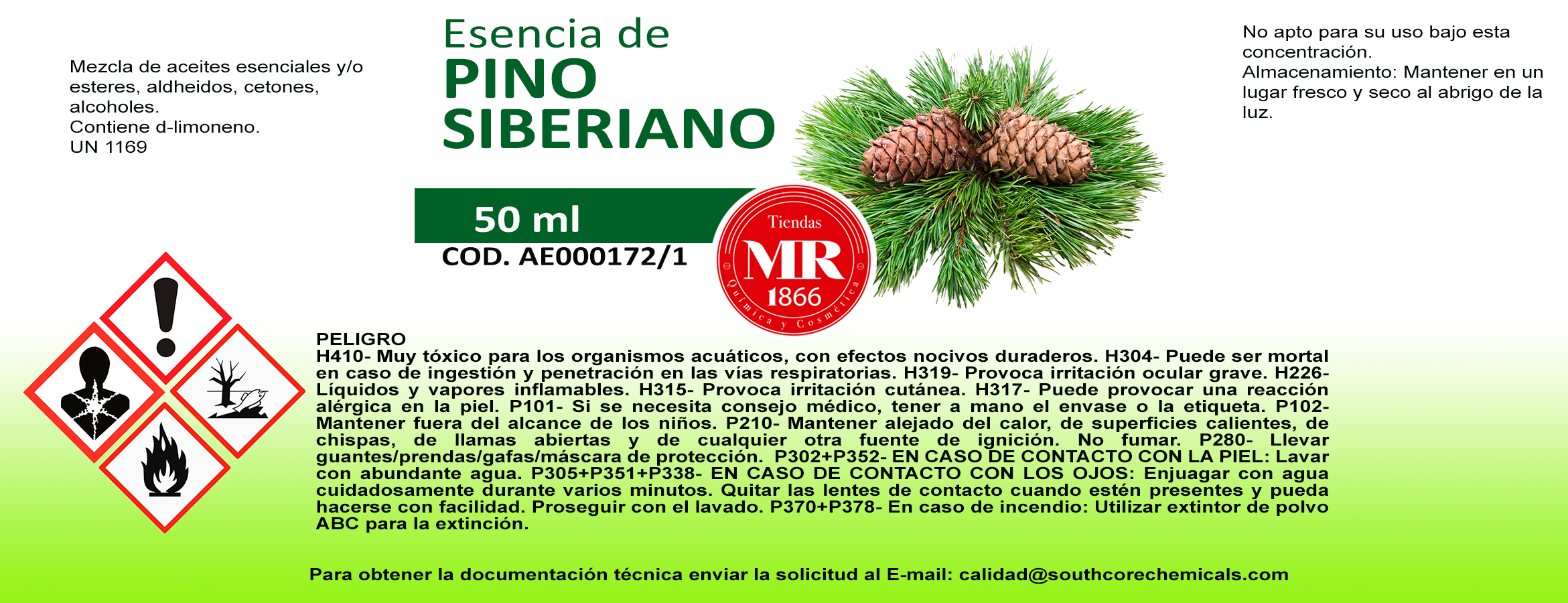 ESENCIA PINO SIBERIANO 50 ml