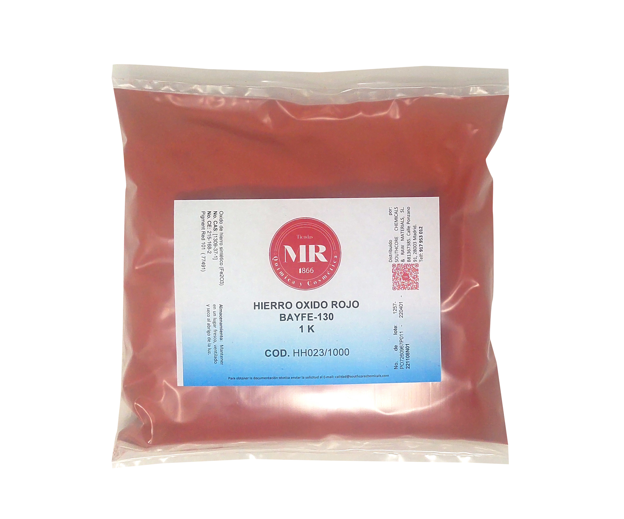 HIERRO OXIDO ROJO BAYFE 1 K