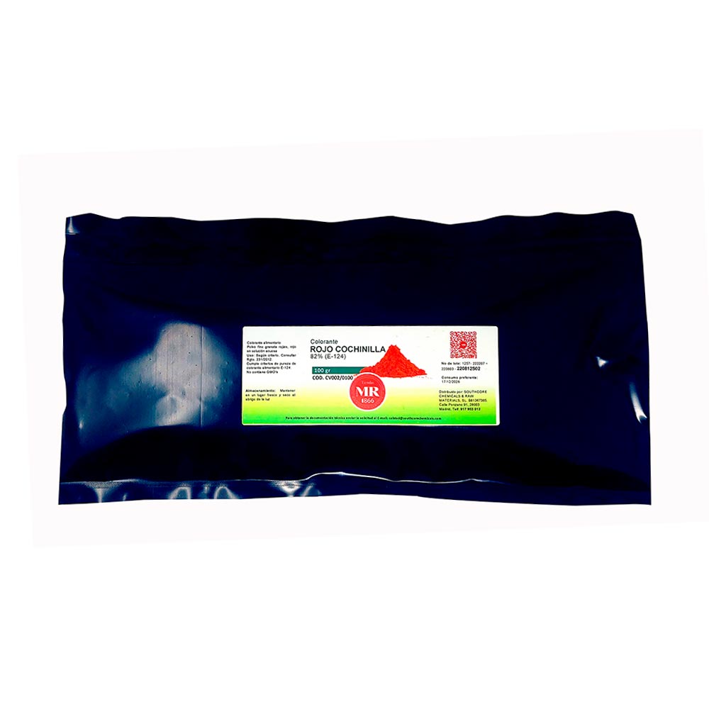 COLORANTE ROJO COCHINILLA 100gr