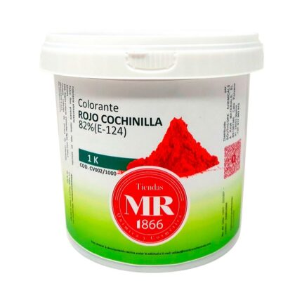 COLORANTE ROJO COCHINILLA 82% (E-124)  1 K