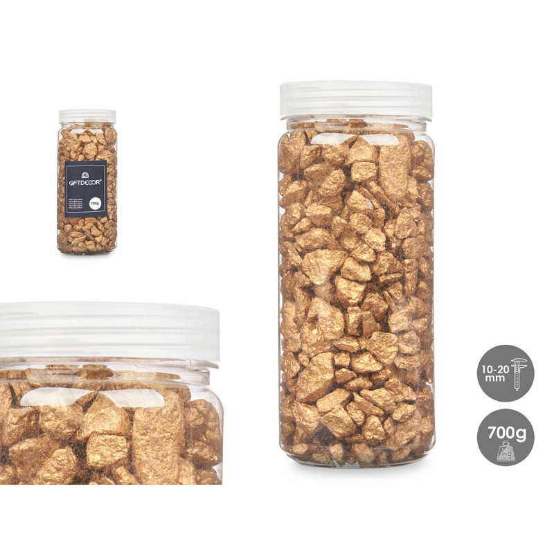 10-20-mm-metallized-stone-jar-700g-gold