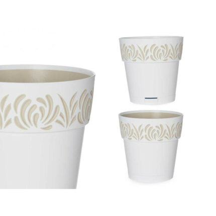 MACETA GAIA 15 CM BLANCA
