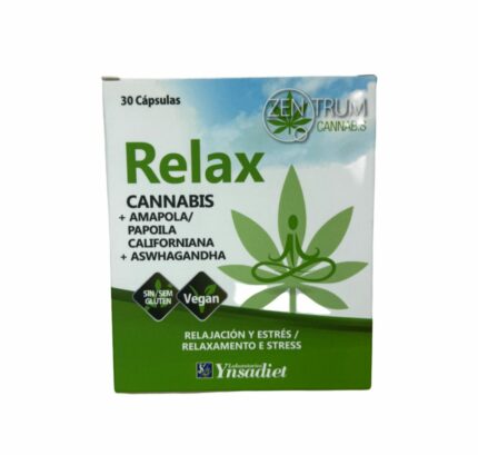 ZENTRUM CANNABIS RELAX – 30 CÁPSULAS