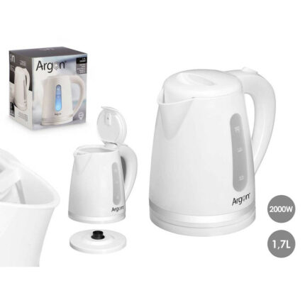 HERVIDOR AGUA BLANCO 2000W 1,7L