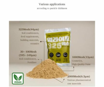 ARCILLA COSMETICA / ALIMENTARIA – YK Illite 325   1K