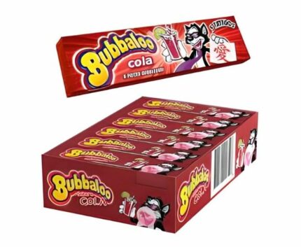CAJA 18 UNIDADES BUBBALOO COLA STICK 38GR