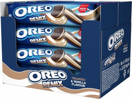 OREO REMIX TIRAMISU 157GR 16 UNIDADES