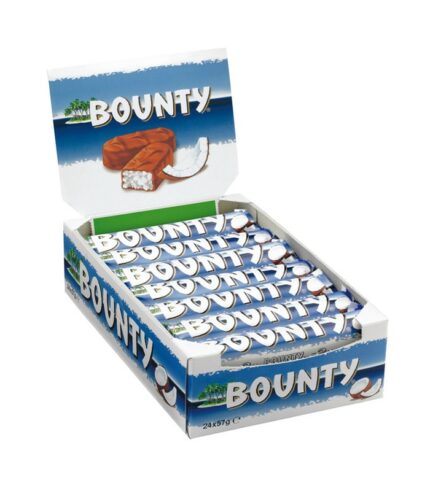 CAJA 24 UNIDADES BOUNTY CHOCOLATE 57GR