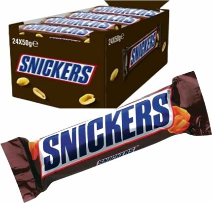 CAJA 24 UNIDADES SNICKERS CHOCOLATE 50GR
