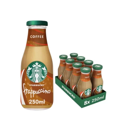 PACK 8 UNIDADES STARBUCKS FRAPPUCINO CAFÉ BOTELLA 250ML