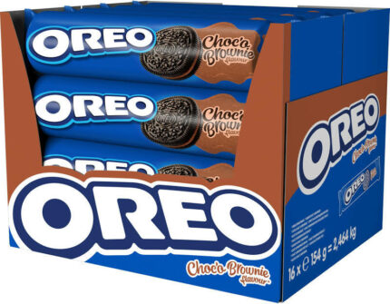 CAJA 16 UNIDADES OREO CHOCOBROWNIE 154GR