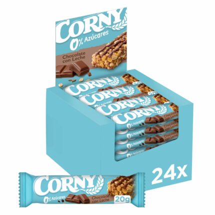 CAJA 24 UNIDADES CORNY CHOCO 0 AZUCAR (24x20g)