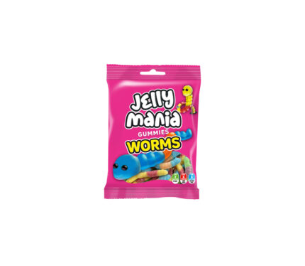 CAJA 12 UNIDADES JELLY MANIA GUSANOS PICA (12X100G)
