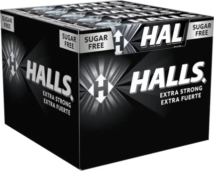 CAJA 20 UNIDADES HALLS EXTRA FUERTE MENTO EU. S/A (20x32GR)