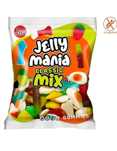 CAJA 12 UNIDADES JELLY MANIA MIX BRILLO (12X100G)