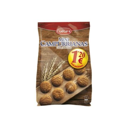 CAJA 12 UNIDADES CUETARA MINI CAMPURRIANAS (12x260GR)