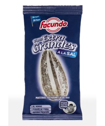 CAJA 12 UNIDADES FACUNDO PIPAS EXTRA SAL (12X80GR)
