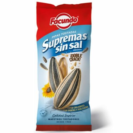 CAJA 12 UNIDADES FACUNDO PIPAS SIN SAL (12X90GR)
