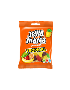 CAJA 12 UNIDADES JELLY MANIA TROPICAL (12X100G)