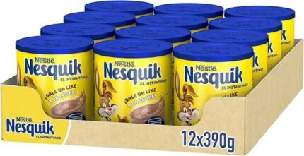 CAJA 12 UNIDADES NESTLE NESQUIK 390GR