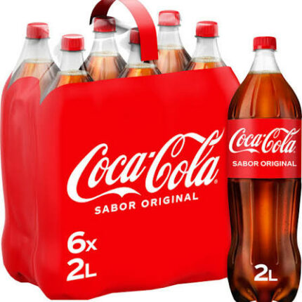 PACK 6 UNIDADES COCA COLA ORIGINAL 2L
