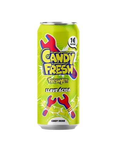PACK 24 UNIDADES CANDYFRESH LLAVE ACIDA 50CL