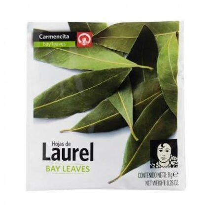 CAJA 12 UNIDADES CARMENCITA LAUREL HOJAS BANDEJA