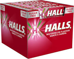 CAJA 20 PAQUETES  HALLS SANDIA S/A (20x32GR)