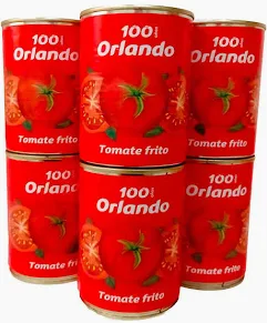CAJA 12 UNIDADES ORLANDO TOMATE FRITO LATA 400GR