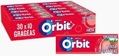CAJA 30 PAQUETES ORBIT FRESA MORGANGO (30X14GR)