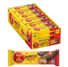 CAJA 30 UNIDADES BON O BON BARRITAS CACAHUETE